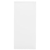 Armadio Classificatore Bianco 90x46x103 cm in Acciaio