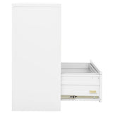 Armadio Classificatore Bianco 90x46x103 cm in Acciaio