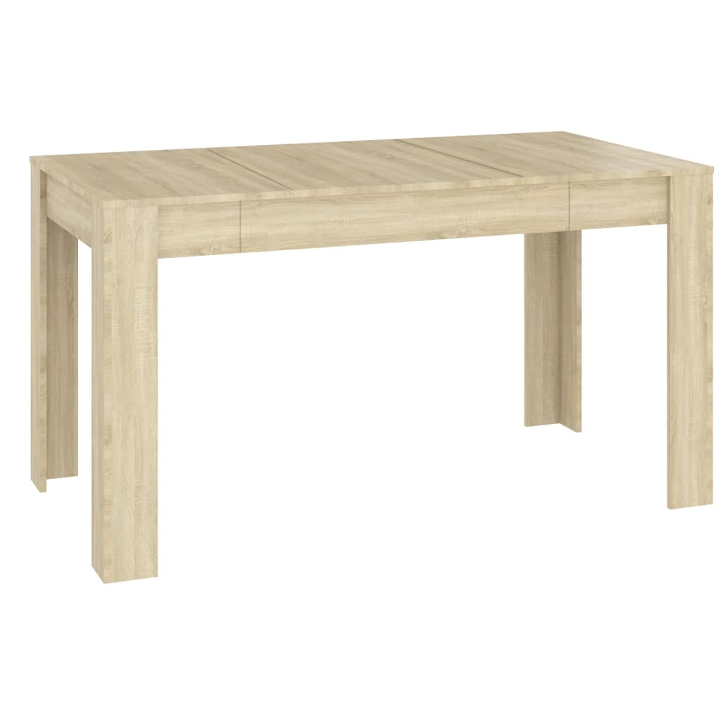 Tavolo da Pranzo Rovere Sonoma 140x74,5x76 cm Legno Multistrato