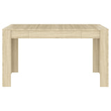 Tavolo da Pranzo Rovere Sonoma 140x74,5x76 cm Legno Multistrato