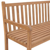 Panchina da Giardino ad Angolo 185x185x90 cm Massello di Teak