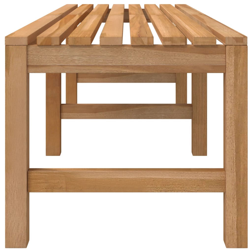 Panchina da Giardino 150 cm in Legno Massello di Teak