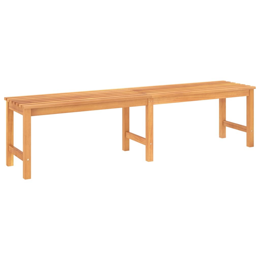 Panchina da Giardino 180 cm in Legno Massello di Teak