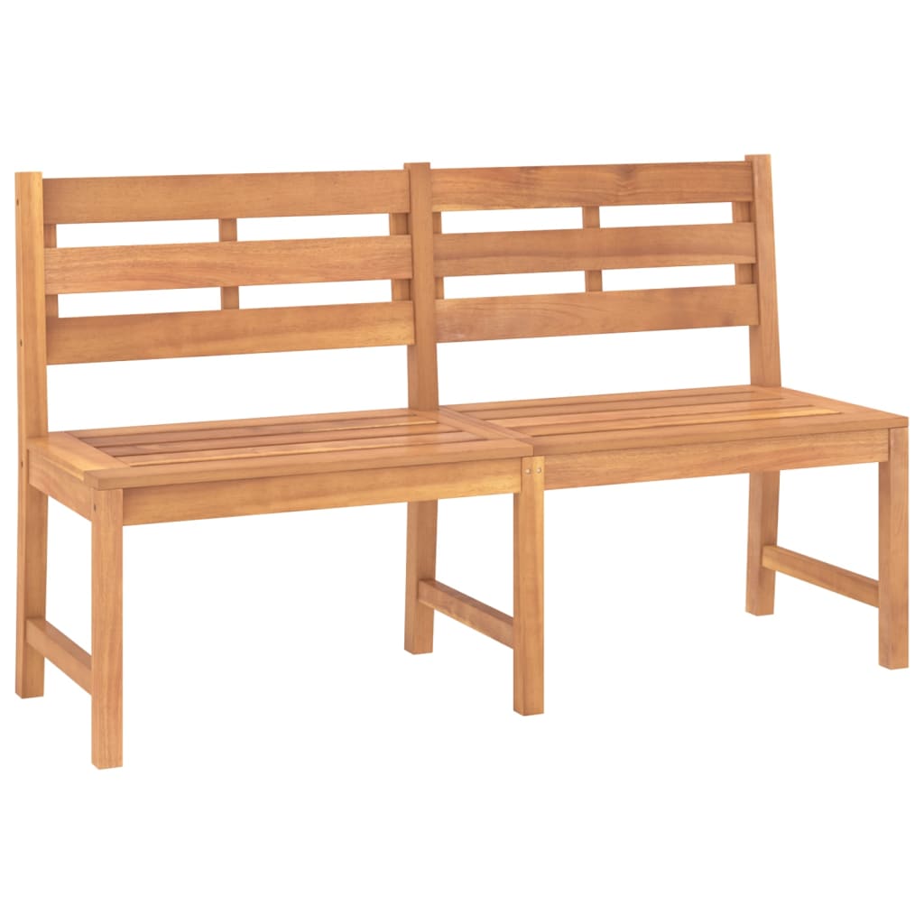 Panca da Giardino 150 cm in Legno Massello di Teak