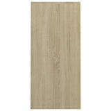 Scrivania Portatile Rovere Sonoma 102,5x35x75 cm Multistrato