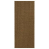 Libreria Marrone Miele 40x30x71,5 cm in Legno Massello di Pino