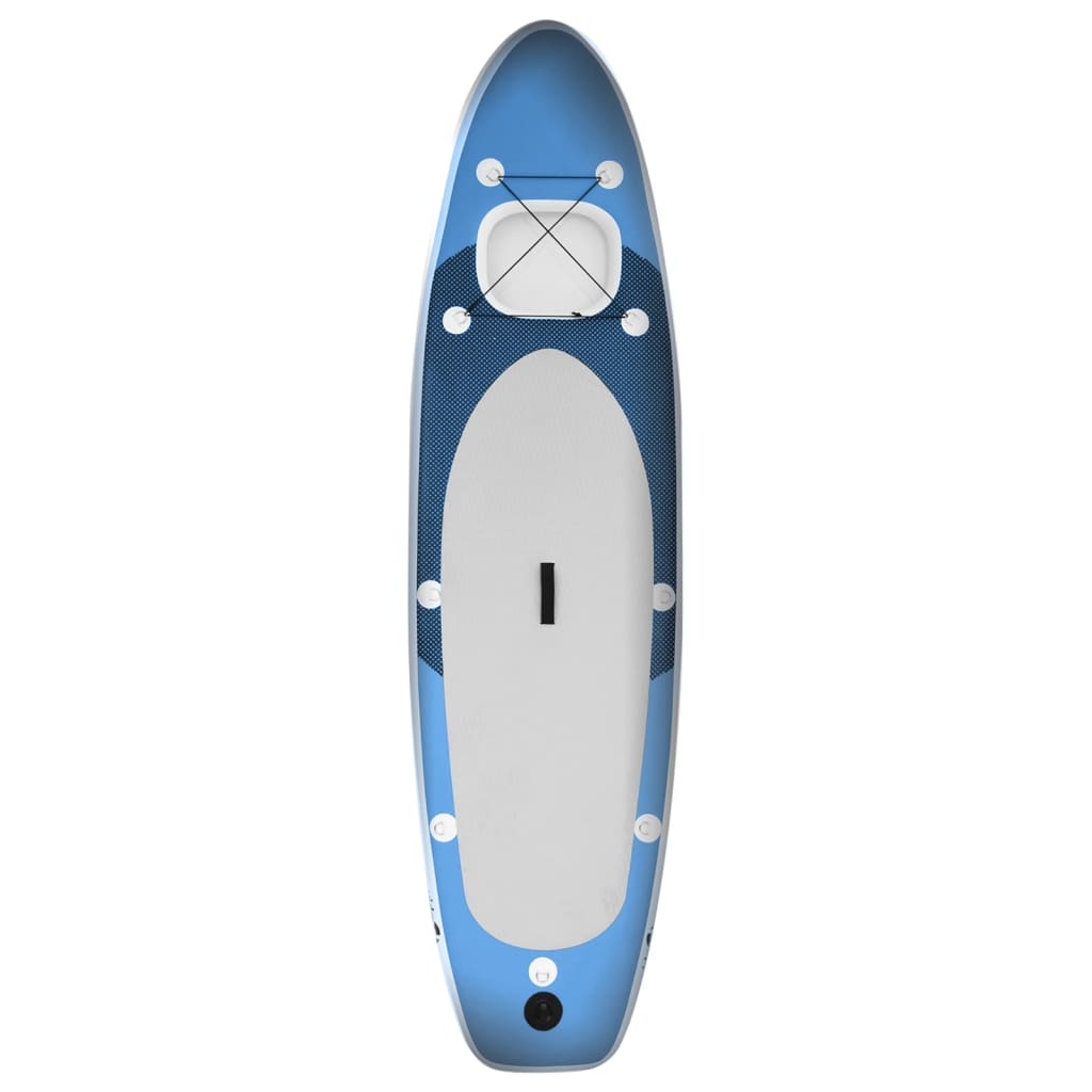 Set Tavola da SUP Gonfiabile Blu 300x76x10 cm