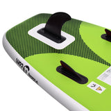 Set Tavola da SUP Gonfiabile Verde 300x76x10 cm