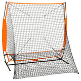 Rete da Allenamento Multisport Baseball Nera 174x76x158,5 cm