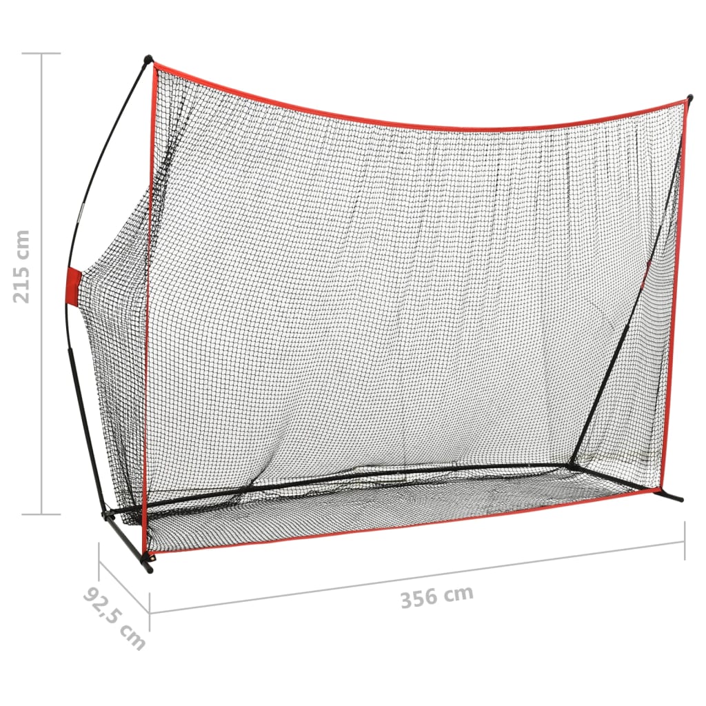 Rete da Golf 356x92,5x215 cm in Metallo