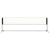 Rete da Badminton Regolabile 500x103x94-158 cm in Metallo