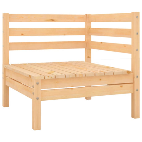 Set Salotto da Giardino 4 pz in Legno Massello di Pino