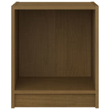 Comodini Marrone Miele 2 pz 35,5x33,5x41,5 cm in Legno di Pino