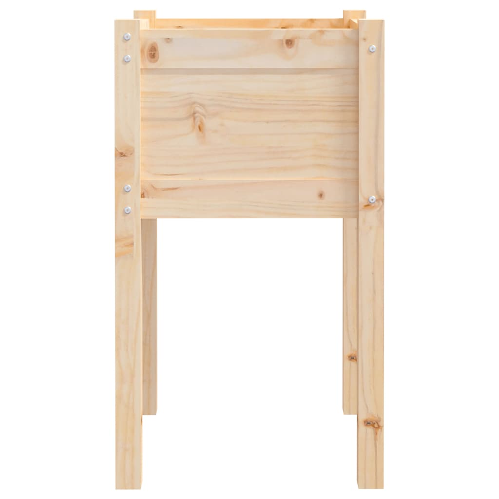 Fioriere da Giardino 2 pz 40x40x70 cm in Legno Massello di Pino