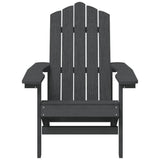 Sedia da Giardino Adirondack Antracite HDPE