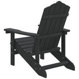 Sedia da Giardino Adirondack Antracite HDPE