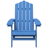 Sedia da Giardino Adirondack Blu Acqua in HDPE