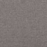 Poltrona Rilassante Grigio Chiaro in Tessuto e PVC