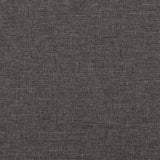 Poltrona Rilassante Grigio Scuro in Tessuto e PVC