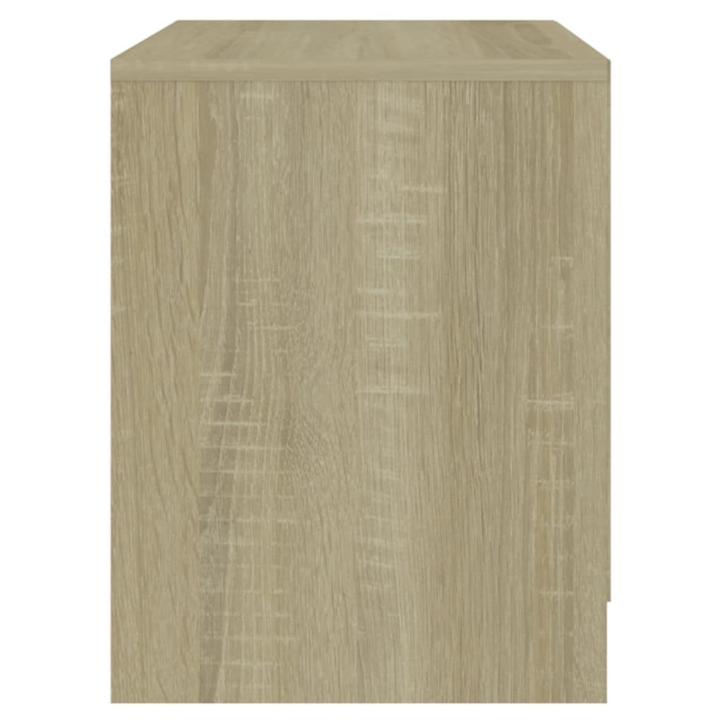 Comodino Rovere Sonoma 45x34,5x44,5 cm in Truciolato