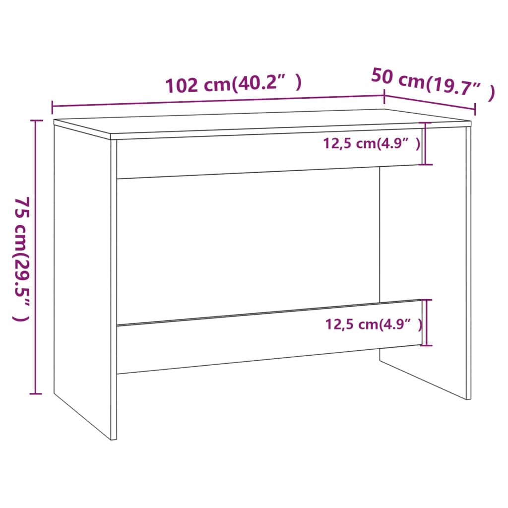 Set da Pranzo 3 pz Rovere Fumo in Truciolato