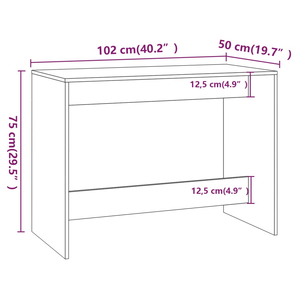 Set da Pranzo 3 pz Rovere Marrone in Truciolato