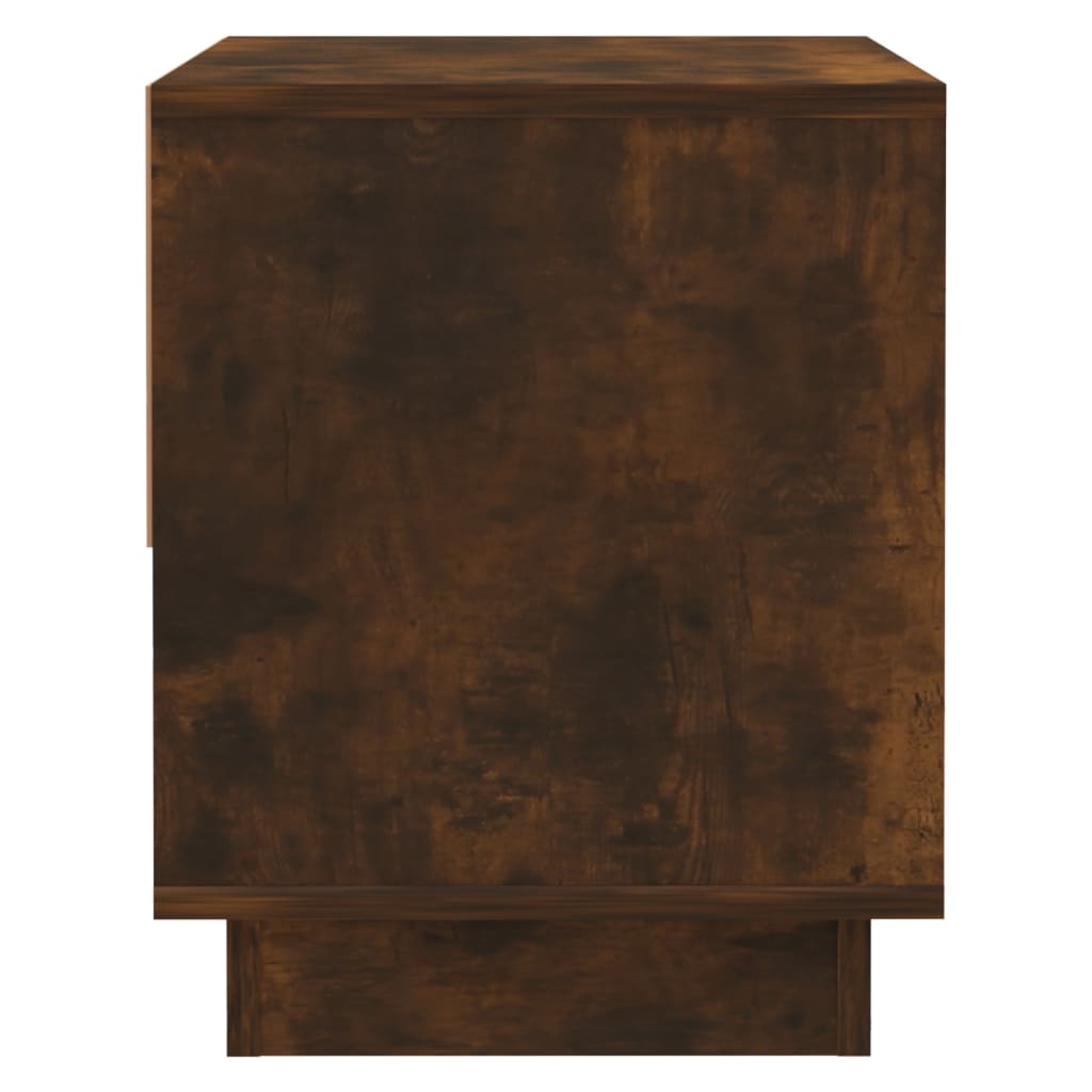 Comodino Rovere Fumo 45x34x44 cm in Truciolato