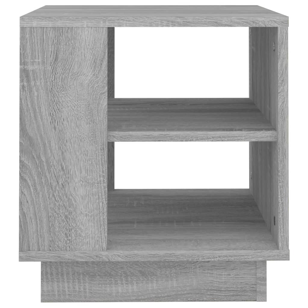 Tavolino da Salotto Grigio Sonoma 40x40x43 cm Legno Multistrato