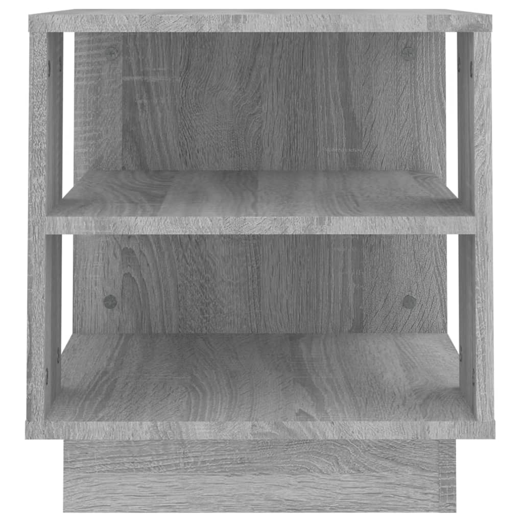 Tavolino da Salotto Grigio Sonoma 40x40x43 cm Legno Multistrato