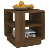 Tavolino da Salotto Rovere Marrone 40x40x43cm Legno Multistrato