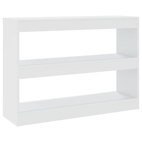 Libreria/Divisorio Bianco 100x30x72 cm