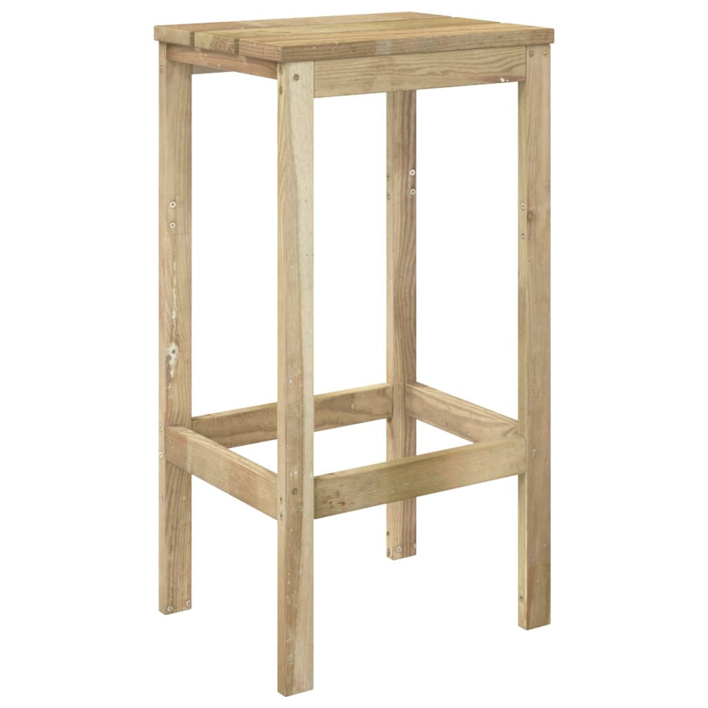 Set Bistrò da Giardino 3 pz in Legno di Pino Impregnato