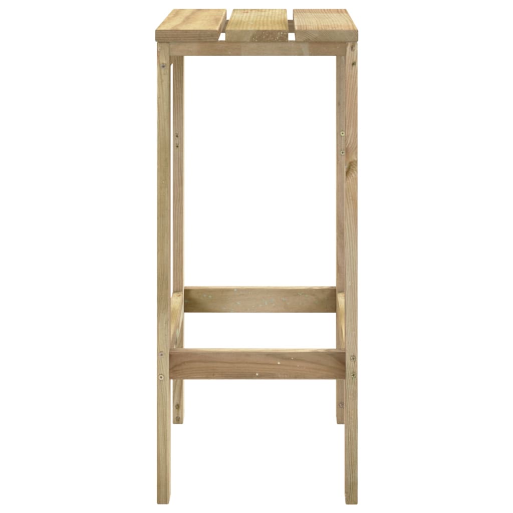 Set Bistrò da Giardino 3 pz in Legno di Pino Impregnato