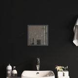 Specchio da Bagno con Luci LED 30x30 cm