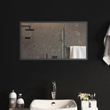 Specchio da Bagno con Luci LED 70x40 cm