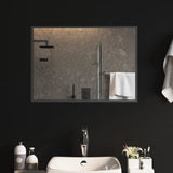 Specchio da Bagno con Luci LED 70x50 cm