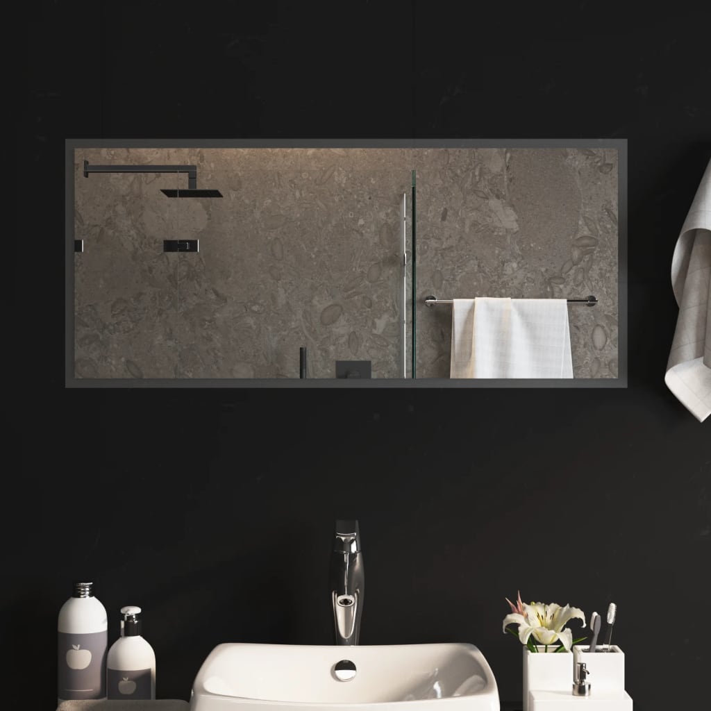 Specchio da Bagno con Luci LED 90x40 cm