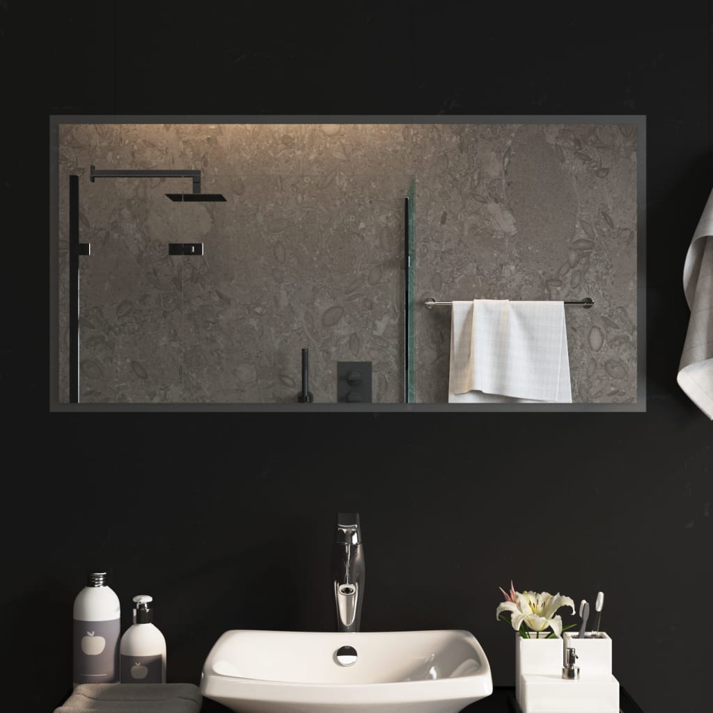 Specchio da Bagno con Luci LED 100x50 cm