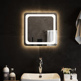 Specchio da Bagno con Luci LED 40x40 cm