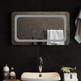 Specchio da Bagno con Luci LED 70x40 cm