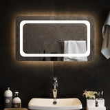 Specchio da Bagno con Luci LED 70x40 cm