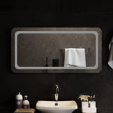 Specchio da Bagno con Luci LED 100x50 cm