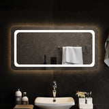 Specchio da Bagno con Luci LED 100x50 cm