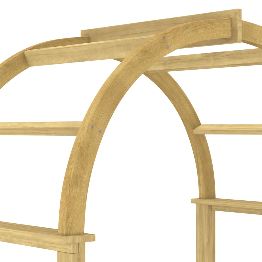 Arco da Giardino 141x97x243 cm in Legno di Pino Impregnato