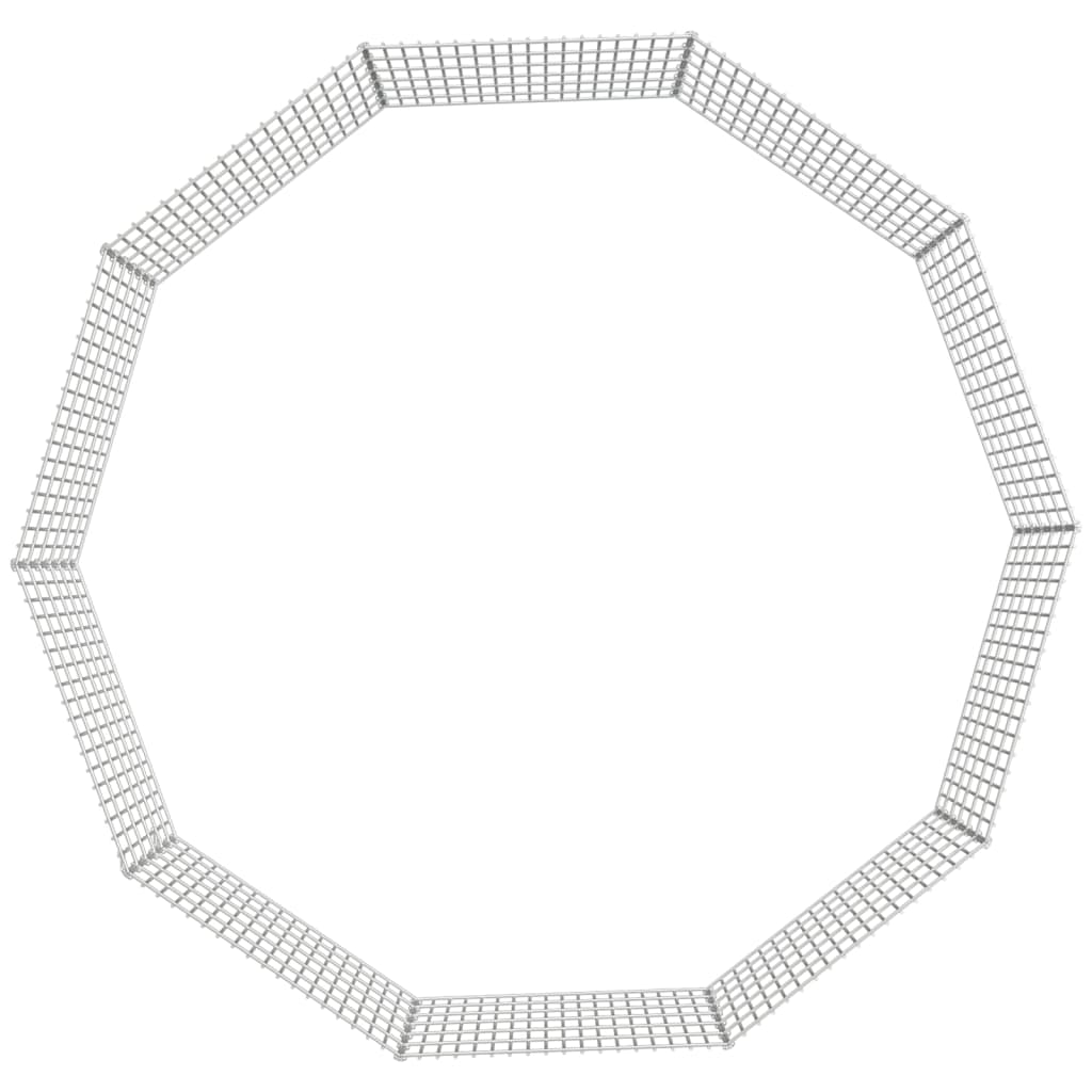 Conigliera con 10 Pannelli 54x60 cm Ferro Zincato