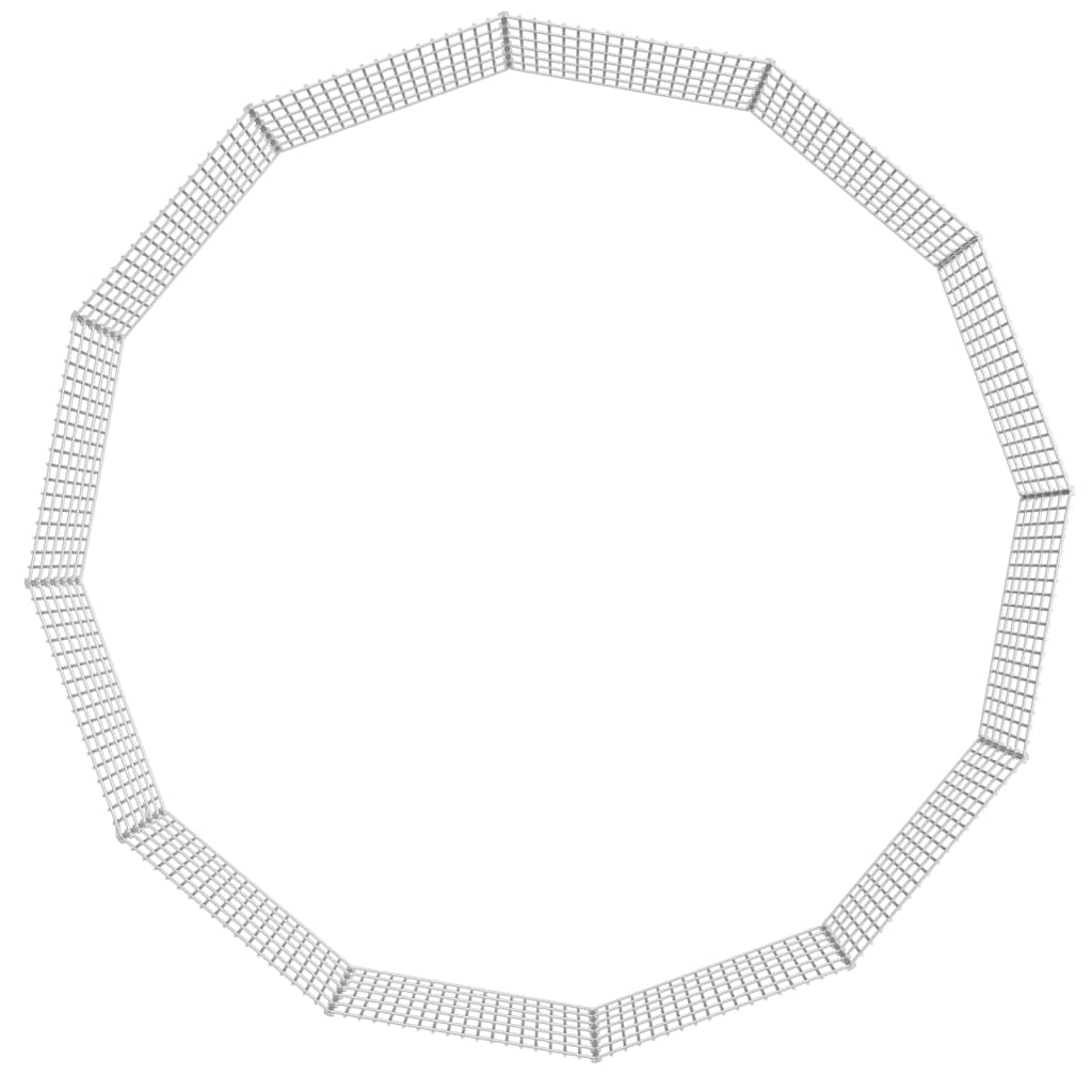 Conigliera con 12 Pannelli 54x60 cm Ferro Zincato