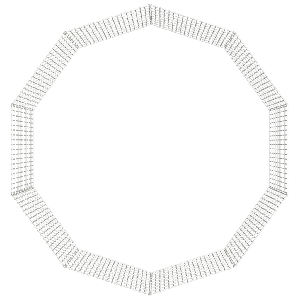 Conigliera con 10 Pannelli 54x80 cm Ferro Zincato