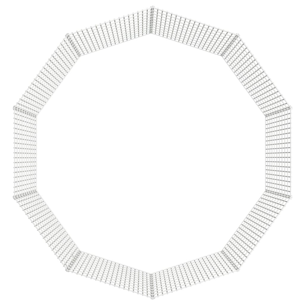 Conigliera con 10 Pannelli 54x100 cm Ferro Zincato