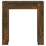 Tavolo da Pranzo Rovere Fumo 140x74,5x76 cm Legno Multistrato