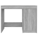 Scrivania Grigio Sonoma 100x50x76 cm in Legno Multistrato